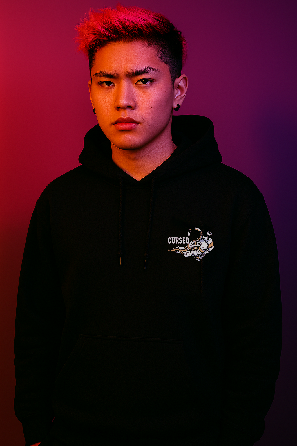 Astronaut Backprint Hoodie