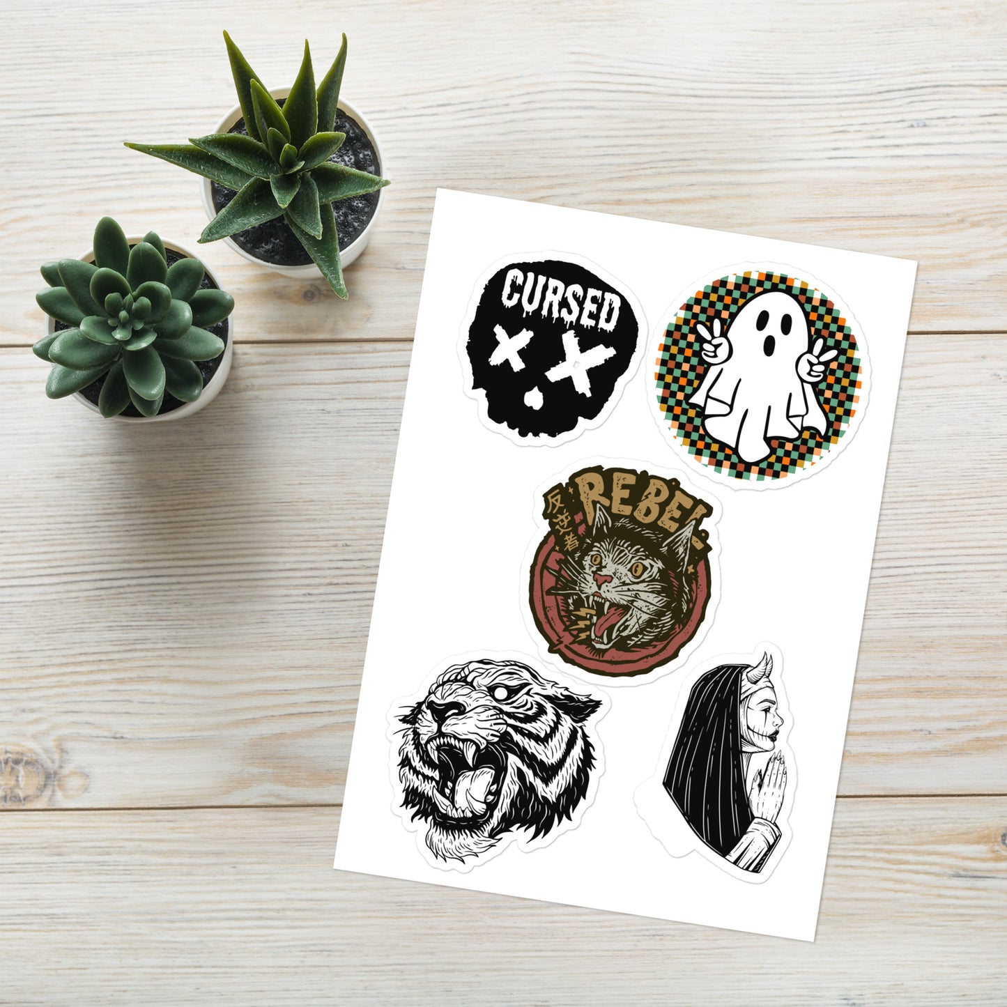 Cursed Sticker sheet