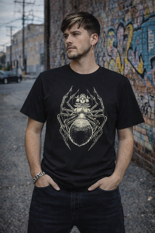 Arachnophobia Frontprint T-Shirt