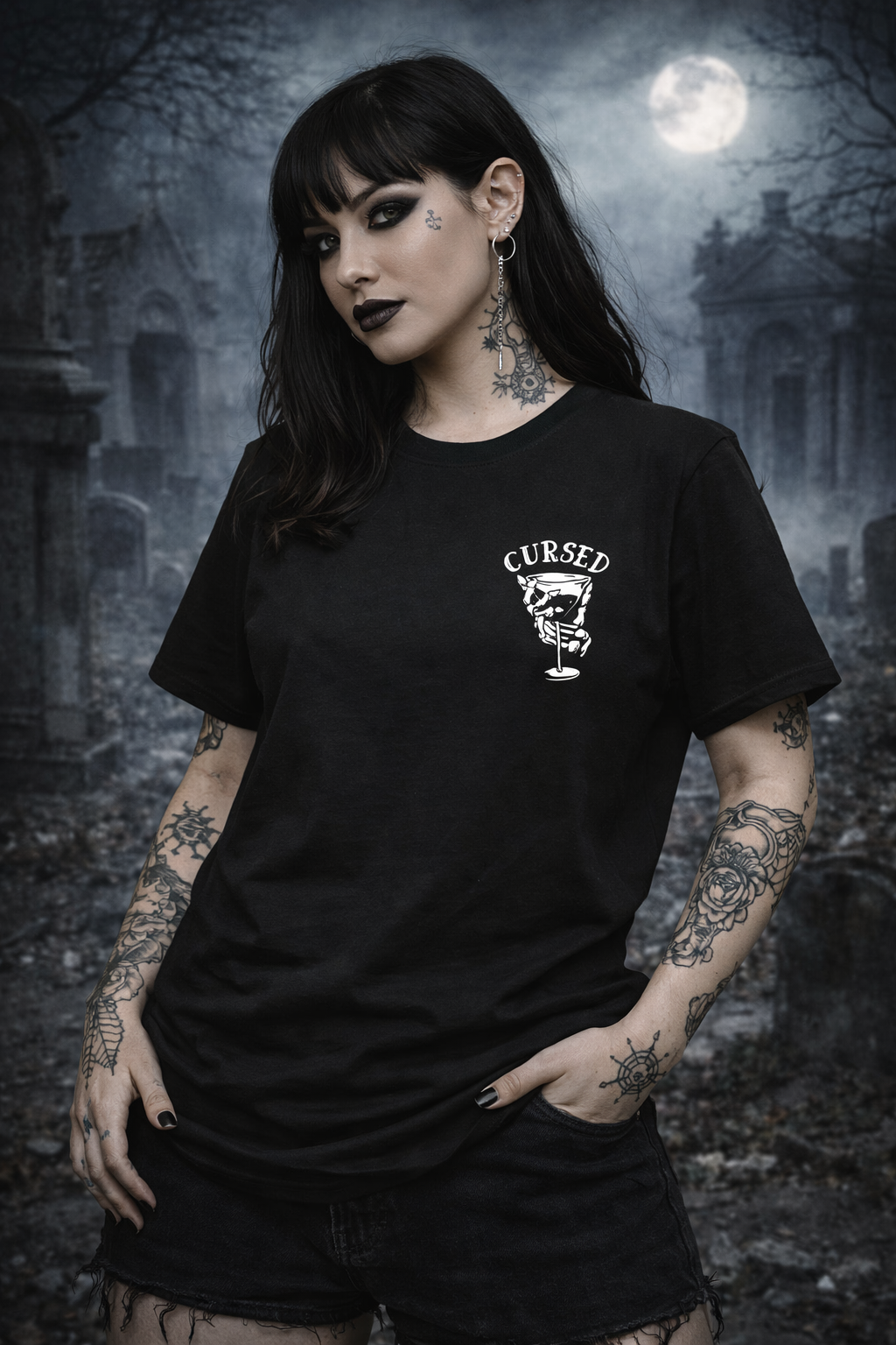 Bad Things Backprint T-Shirt