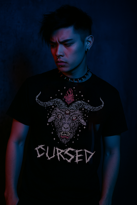 Baphomet Frontprint T-Shirt