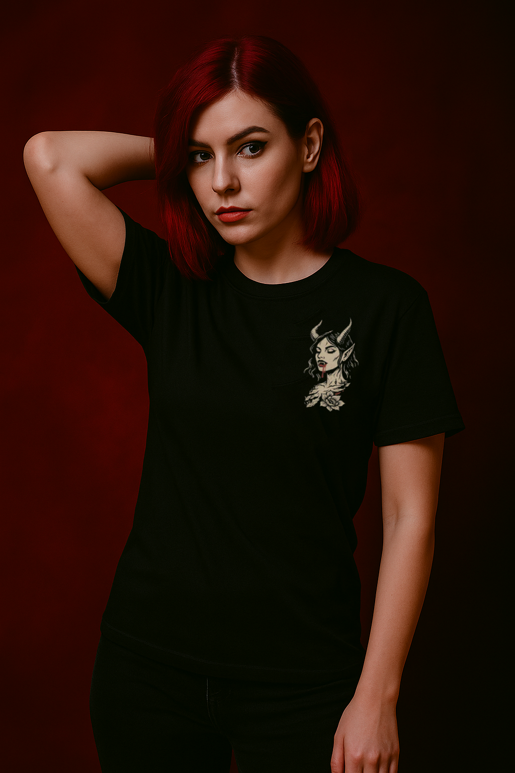 Bloodpetal Backprint T-Shirt
