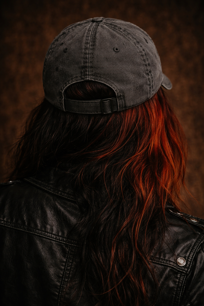 Cursed Distressed Dad Hat