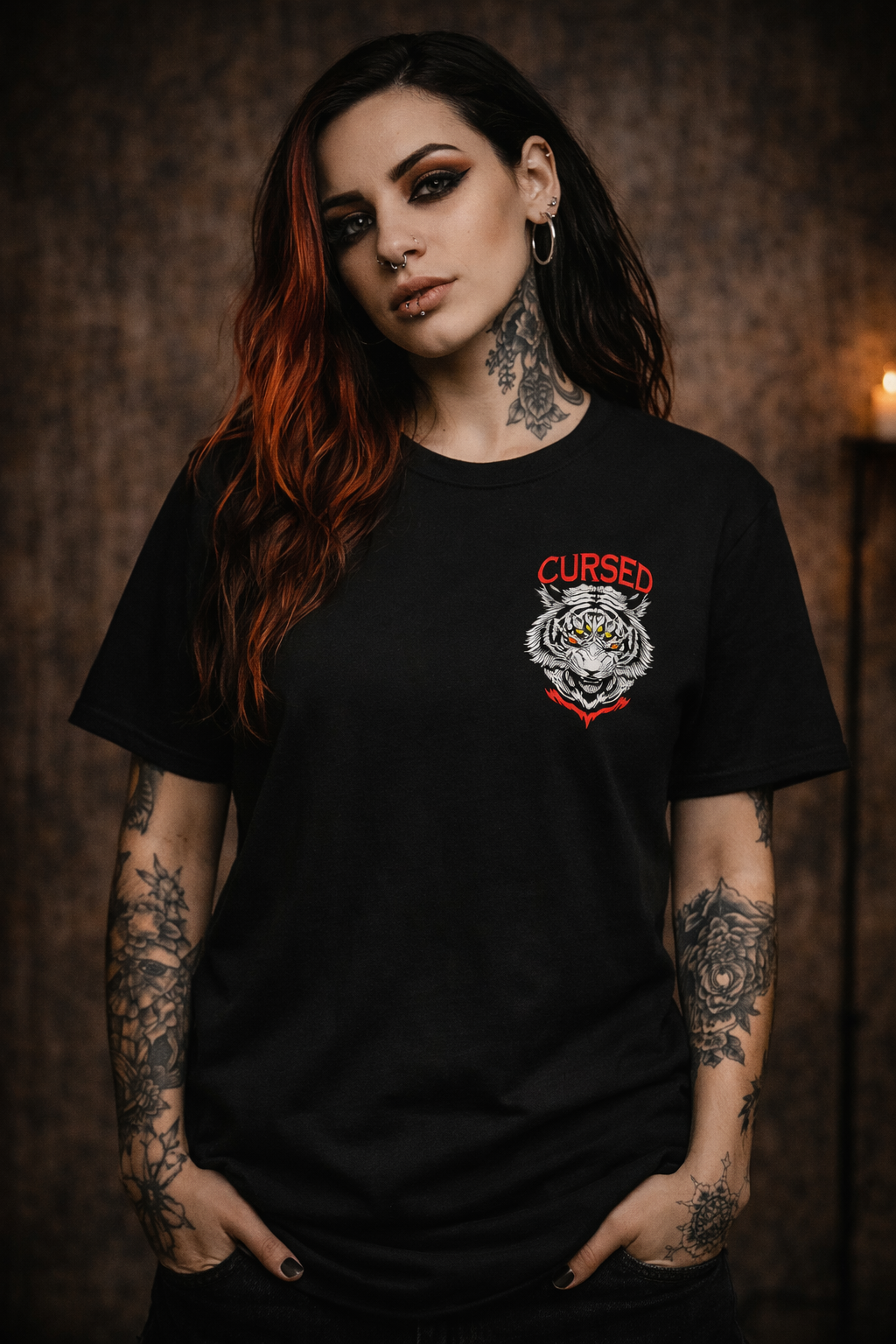 Aggression Backprint T-Shirt