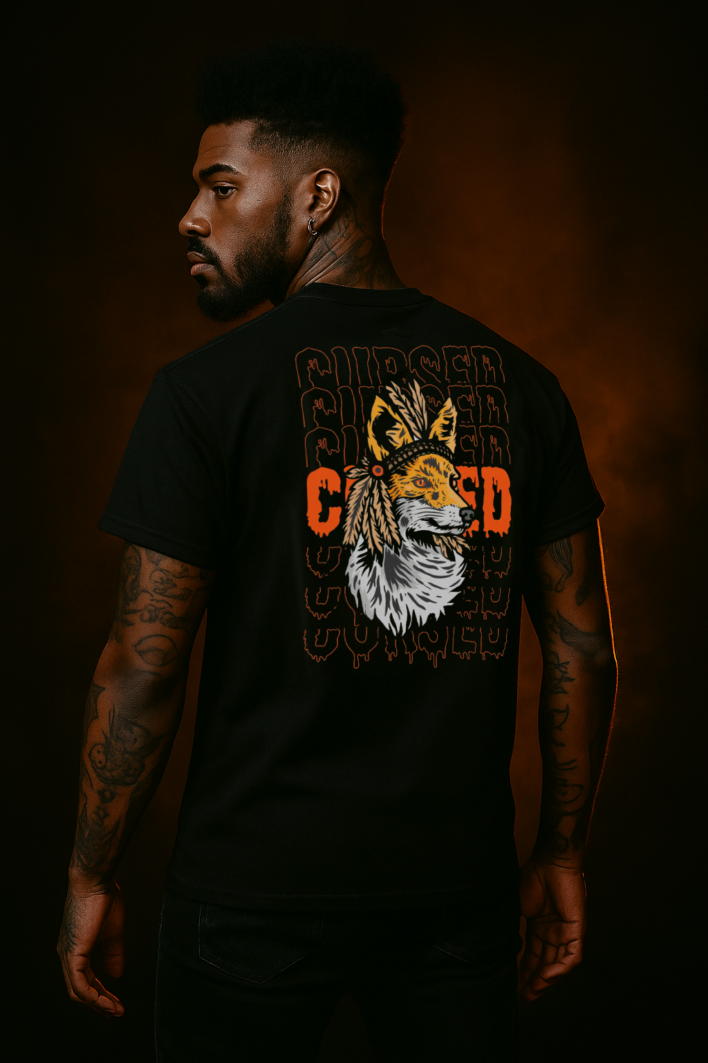 Fox Backprint T-Shirt