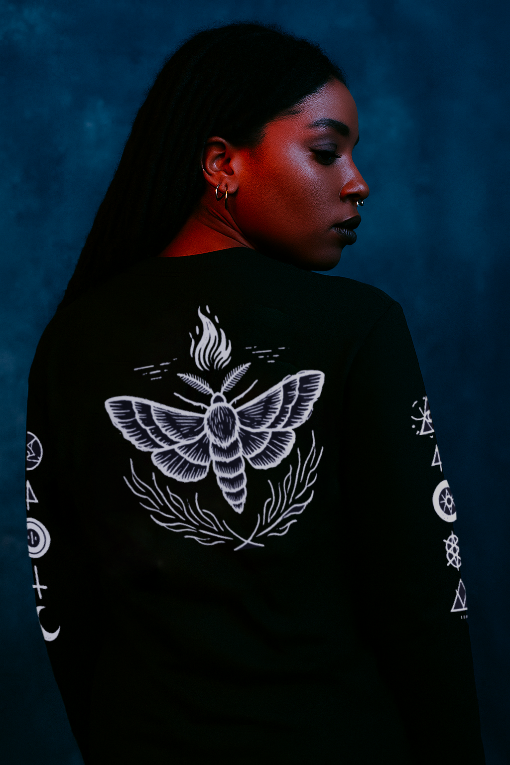 Moth to a Flame Long Sleeve T-Shirt