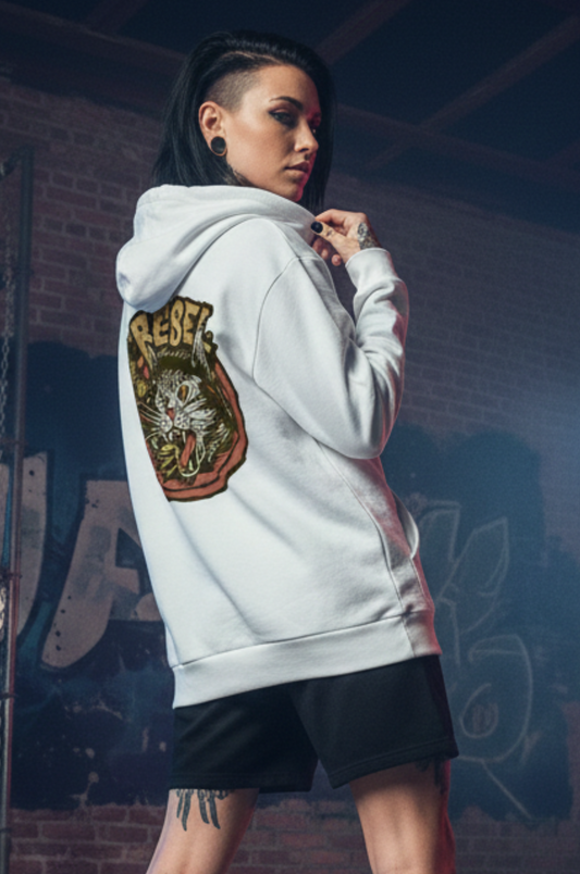 Rebel Backprint Hoodie